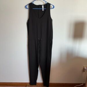 KYODAN OUTDOOR COLLECTION BLACK SLEEVELESS JUMPSUIT, WOMEN'S SIZE P/S